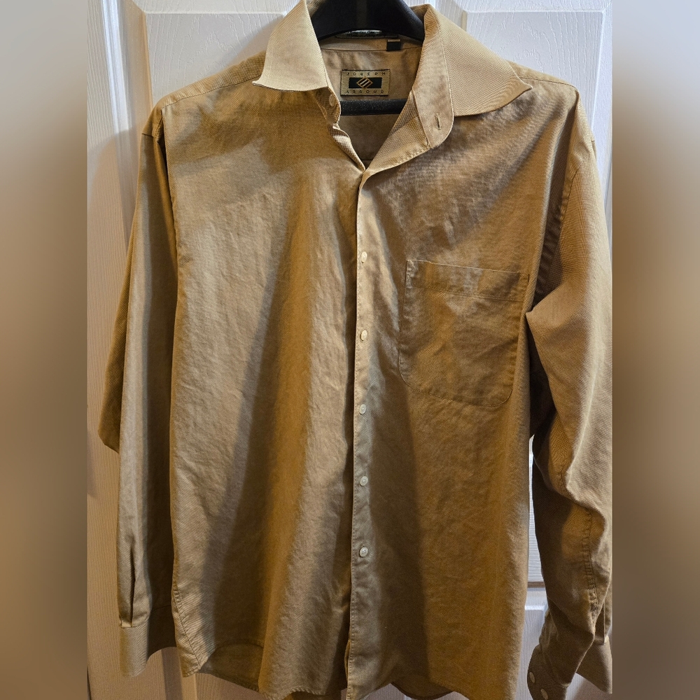 Joseph Abboud Cotton Long Sleeve Button Down Shirt